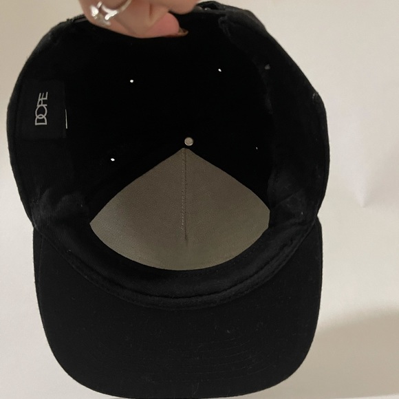 all black snap back hat - Picture 4 of 6